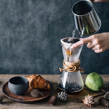 cloth filter drip coffee at home