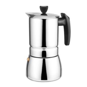 Stainless Steel AMFOCUS Stovetop Espresso Maker