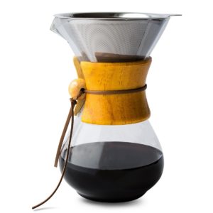Pour Over Coffee Maker with Borosilicate Glass Carafe by Comfify