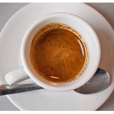 real espresso shot